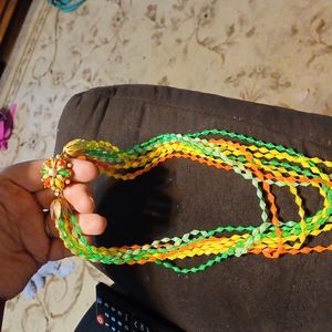 Bright color knecklace not sure brand very well made